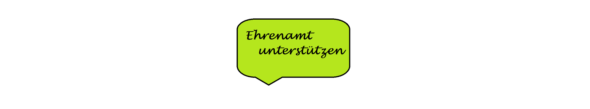 Logo Ehrenamt unterstützen