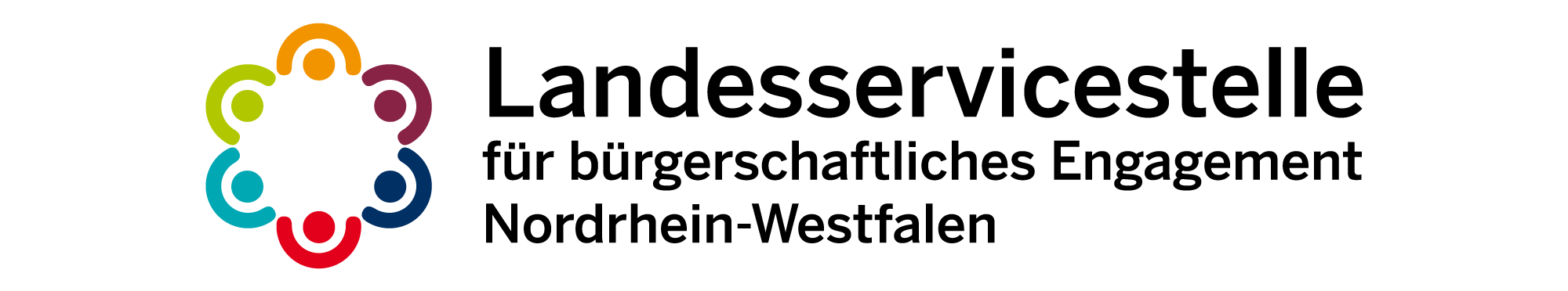 Logo Landesservicestelle bürgerlEngagement